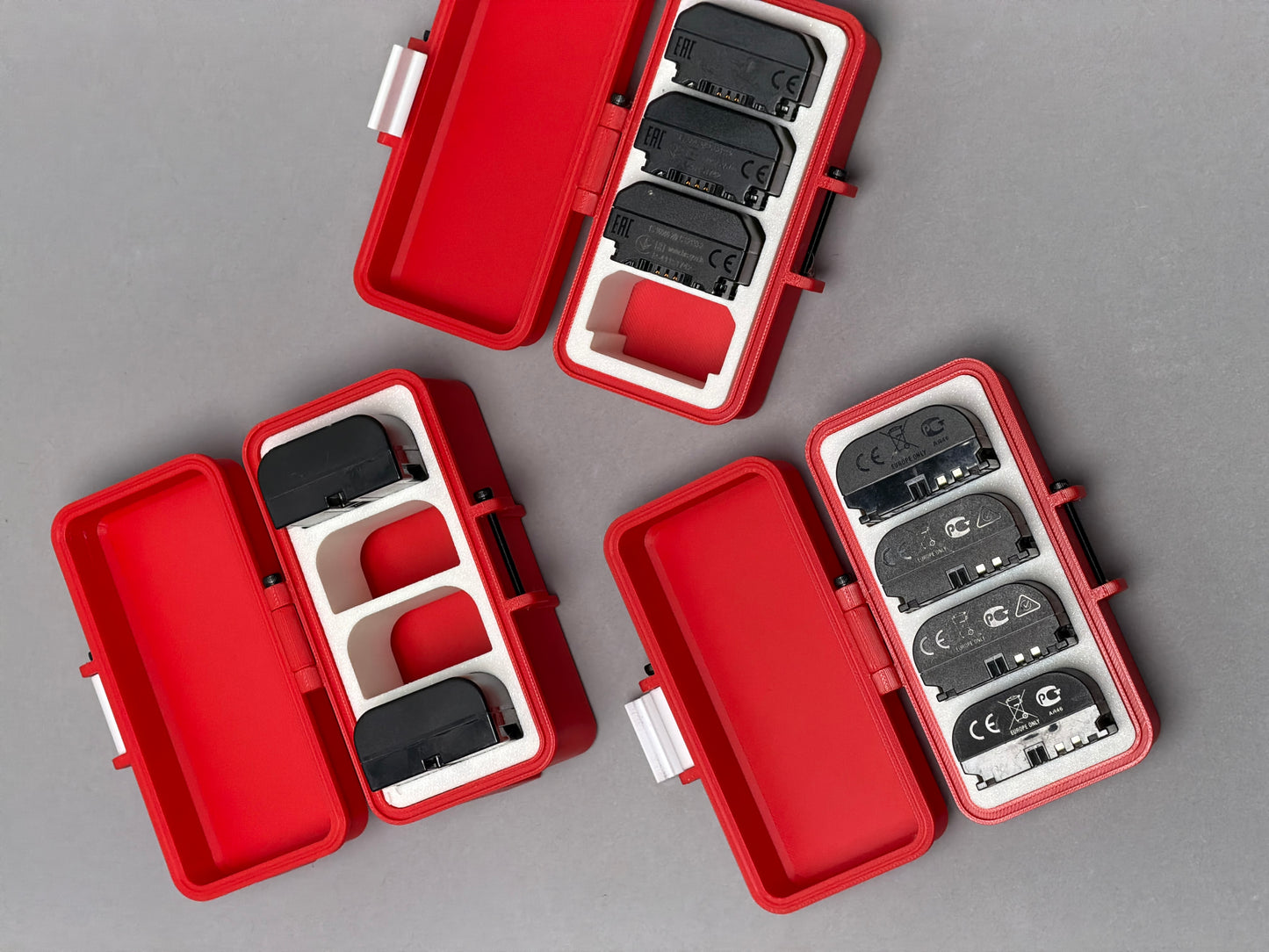 4 Slot Battery Rugged Case